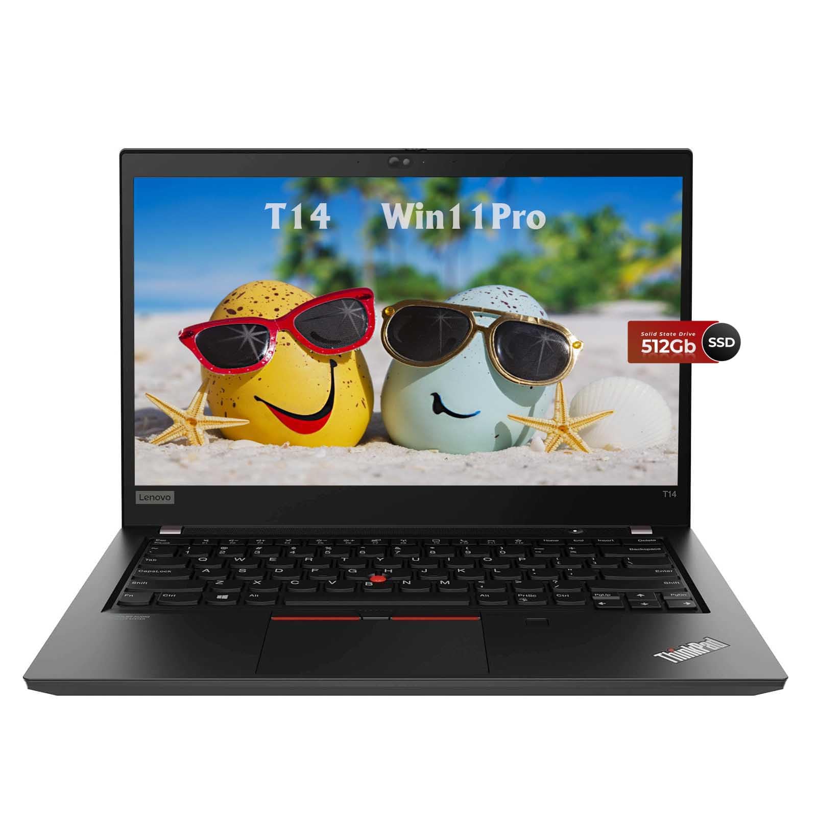 Lenovo ThinkPad T14 Business Laptop with 16GB RAM 512GB SSD